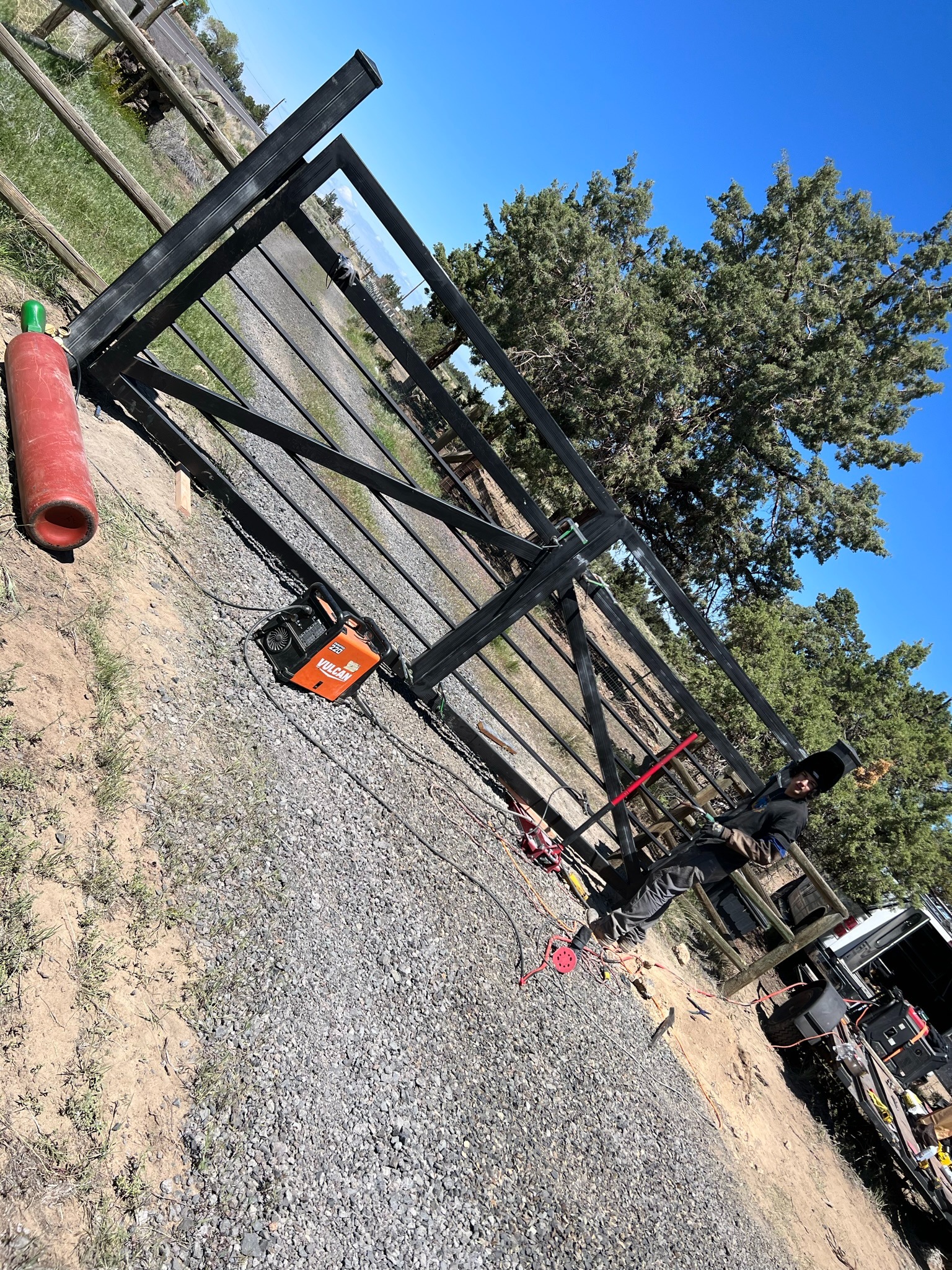 Steel Gate Assembly